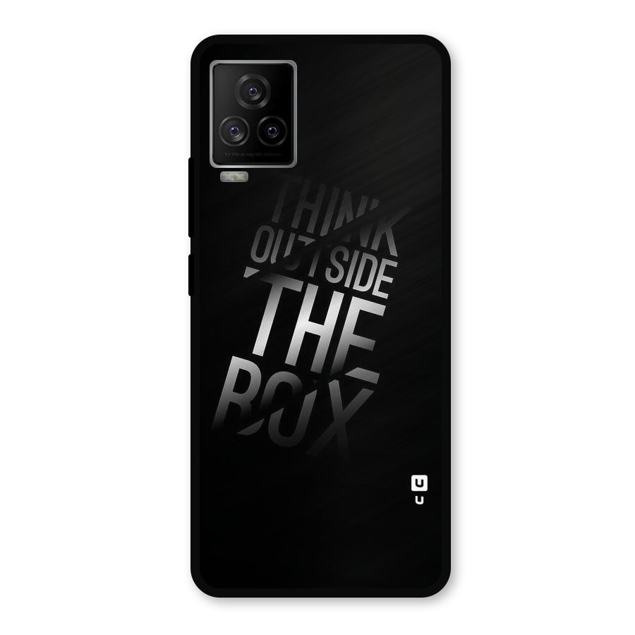 Think Outside The Box Metal Back Case for iQOO 7 Legend 5G