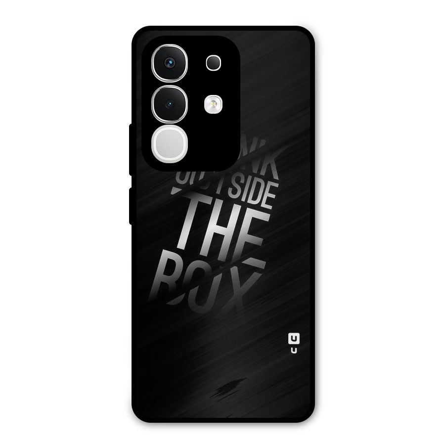 Think Outside The Box Metal Back Case for iQOO Z10x