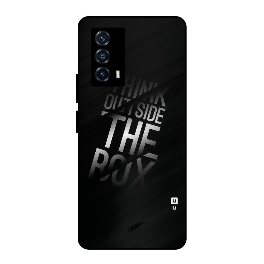 Think Outside The Box Metal Back Case for iQOO Z5