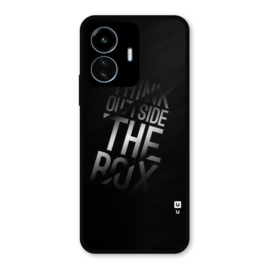 Think Outside The Box Metal Back Case for vivo iQOO Z6 Lite 5G