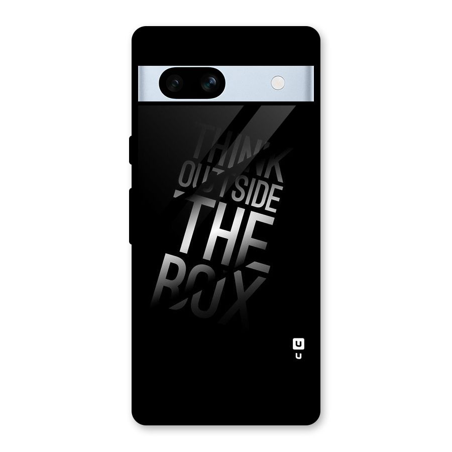 Think Outside the Box Glass Back Case for Google Pixel 7a