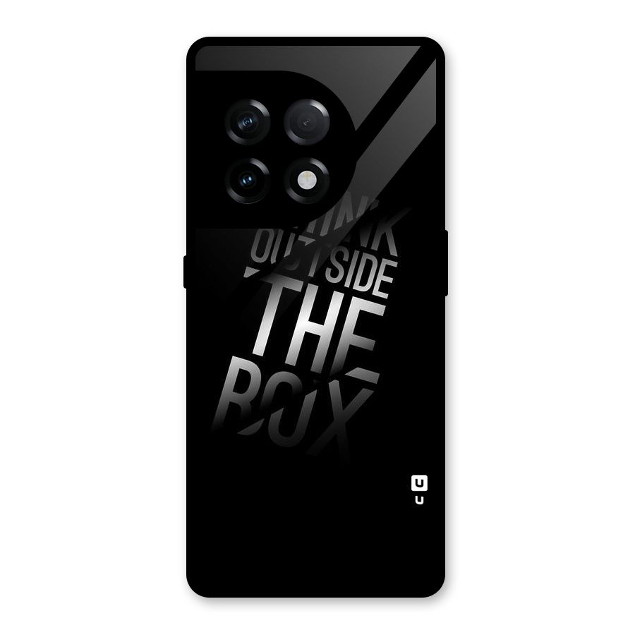 Think Outside the Box Glass Back Case for OnePlus 11R