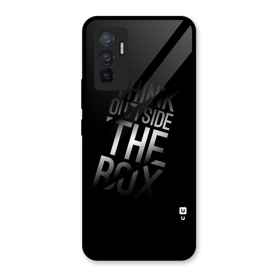 Think Outside the Box Glass Back Case for Vivo V23e