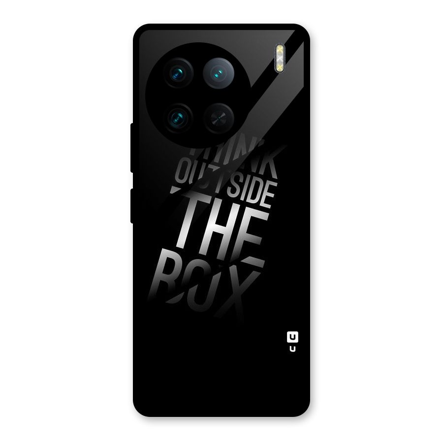 Think Outside the Box Glass Back Case for Vivo X90 Pro