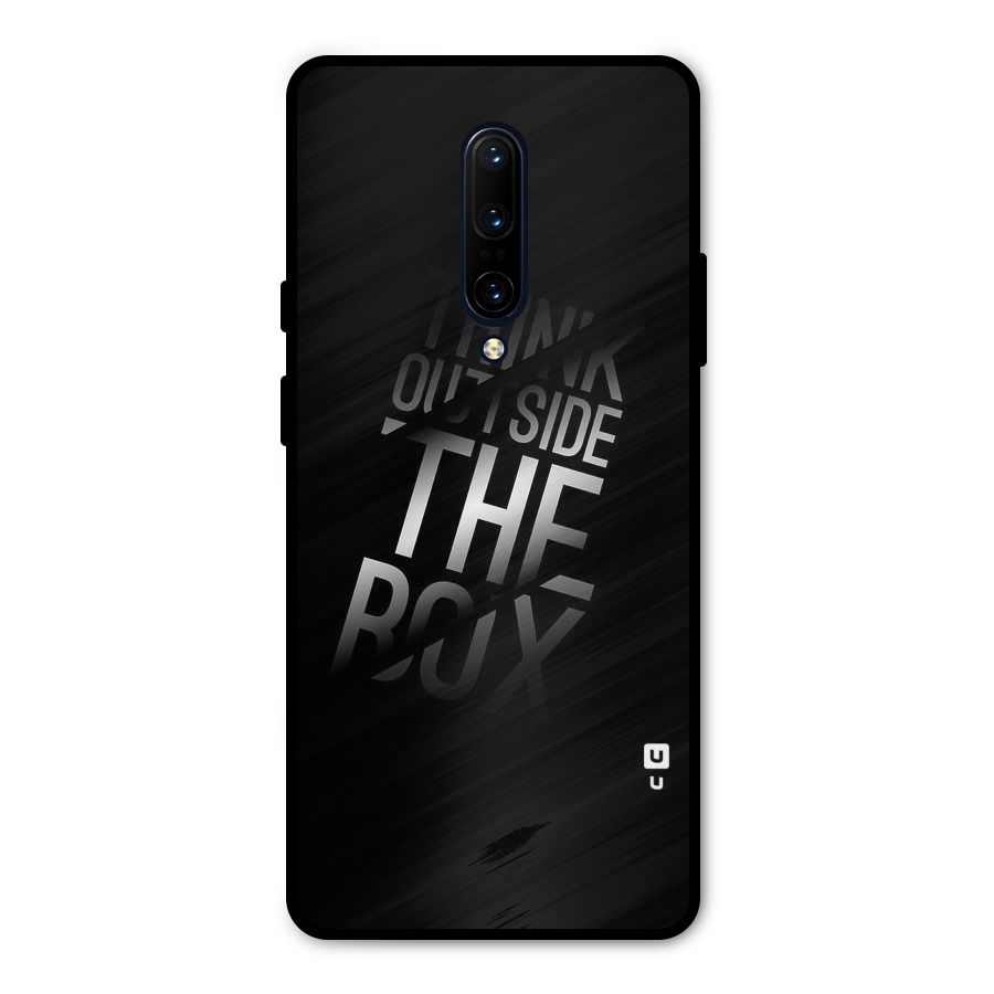 Think Outside the Box Metal Back Case for OnePlus 7 Pro