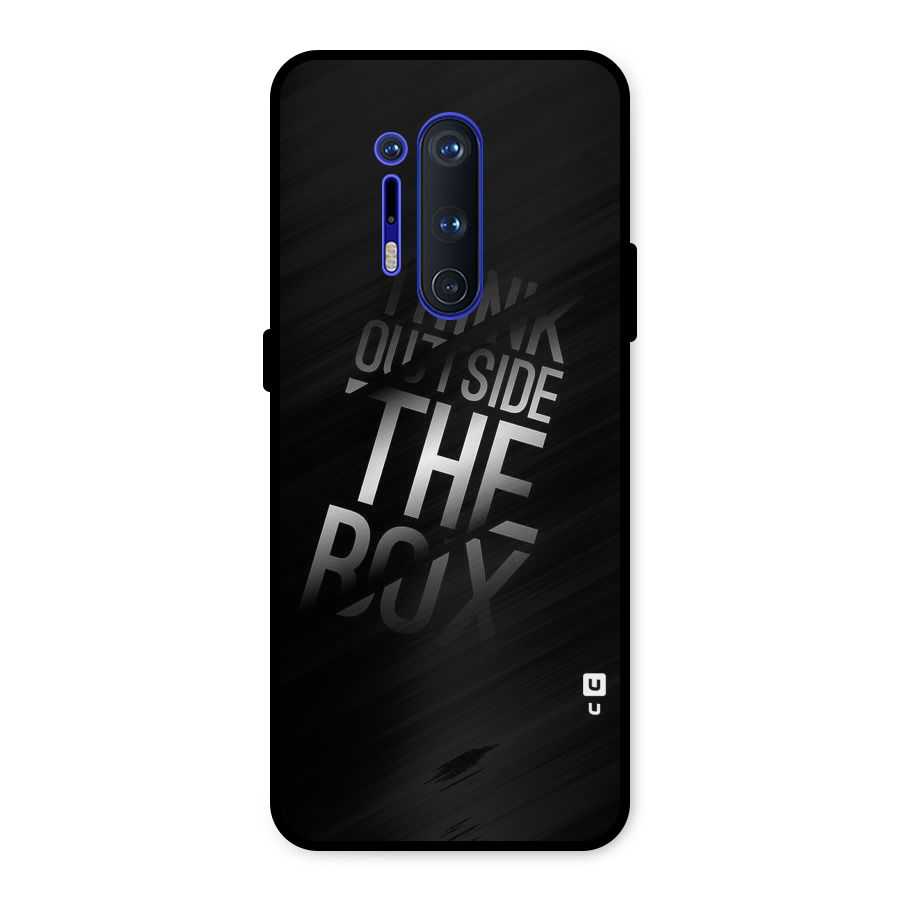 Think Outside the Box Metal Back Case for OnePlus 8 Pro