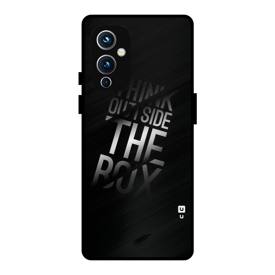 Think Outside the Box Metal Back Case for OnePlus 9