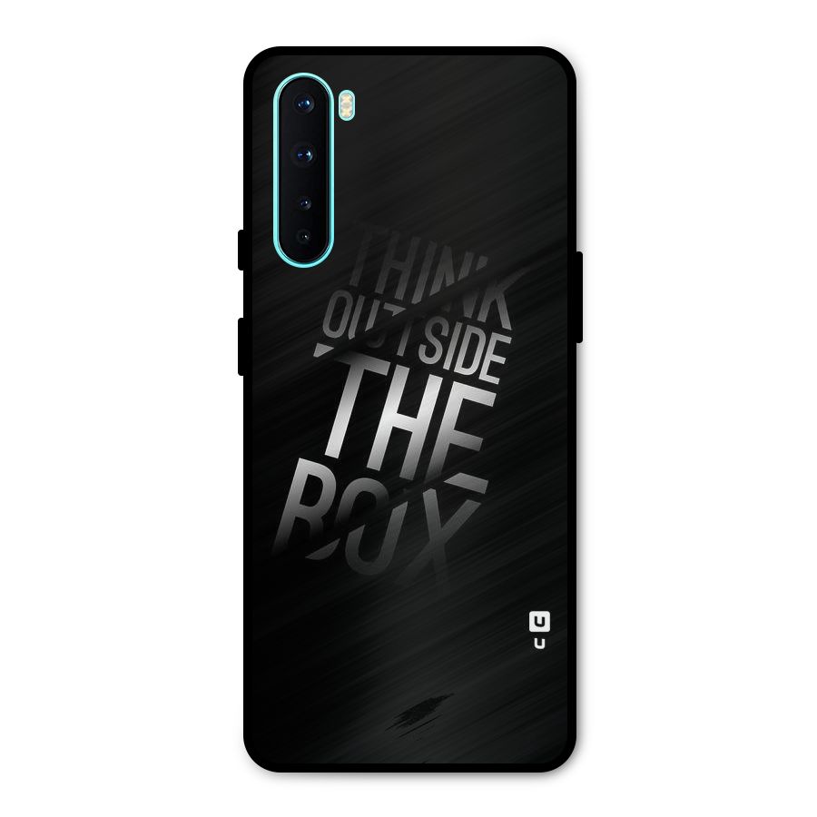 Think Outside the Box Metal Back Case for OnePlus Nord