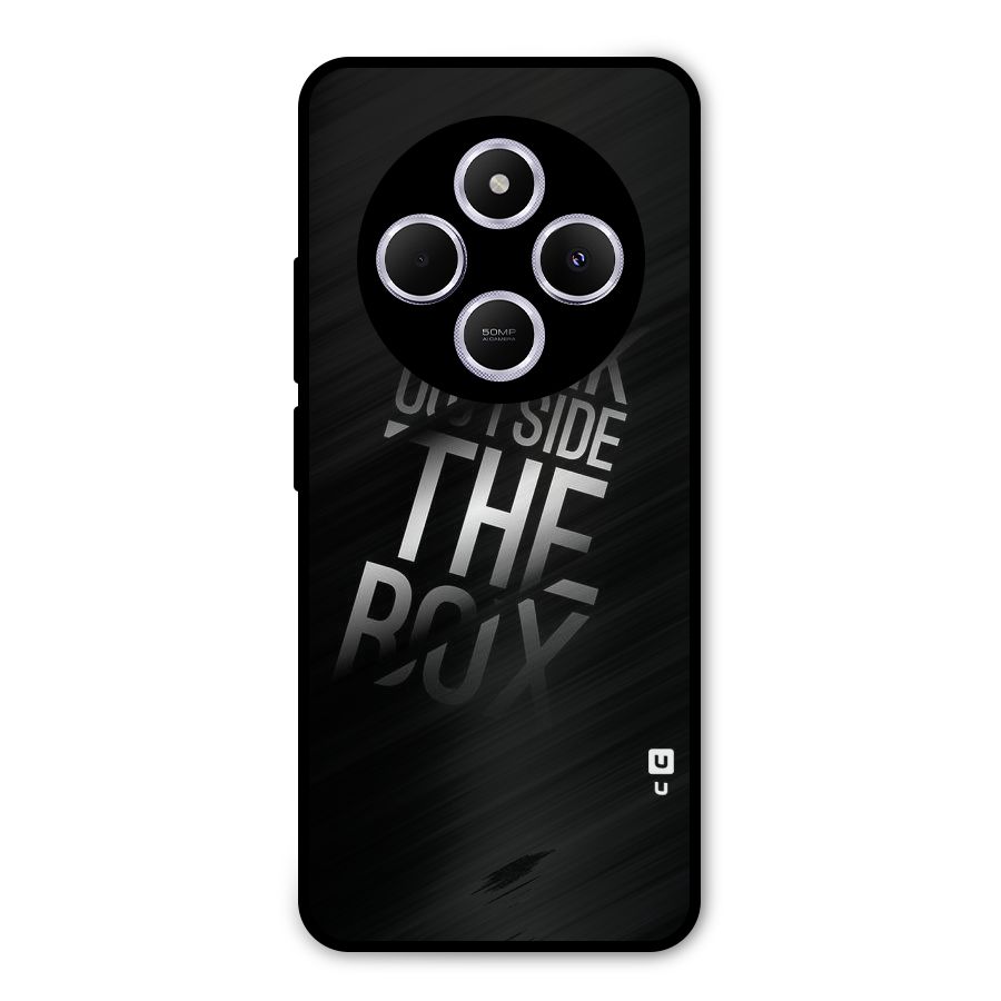 Think Outside the Box Metal Back Case for Poco M7