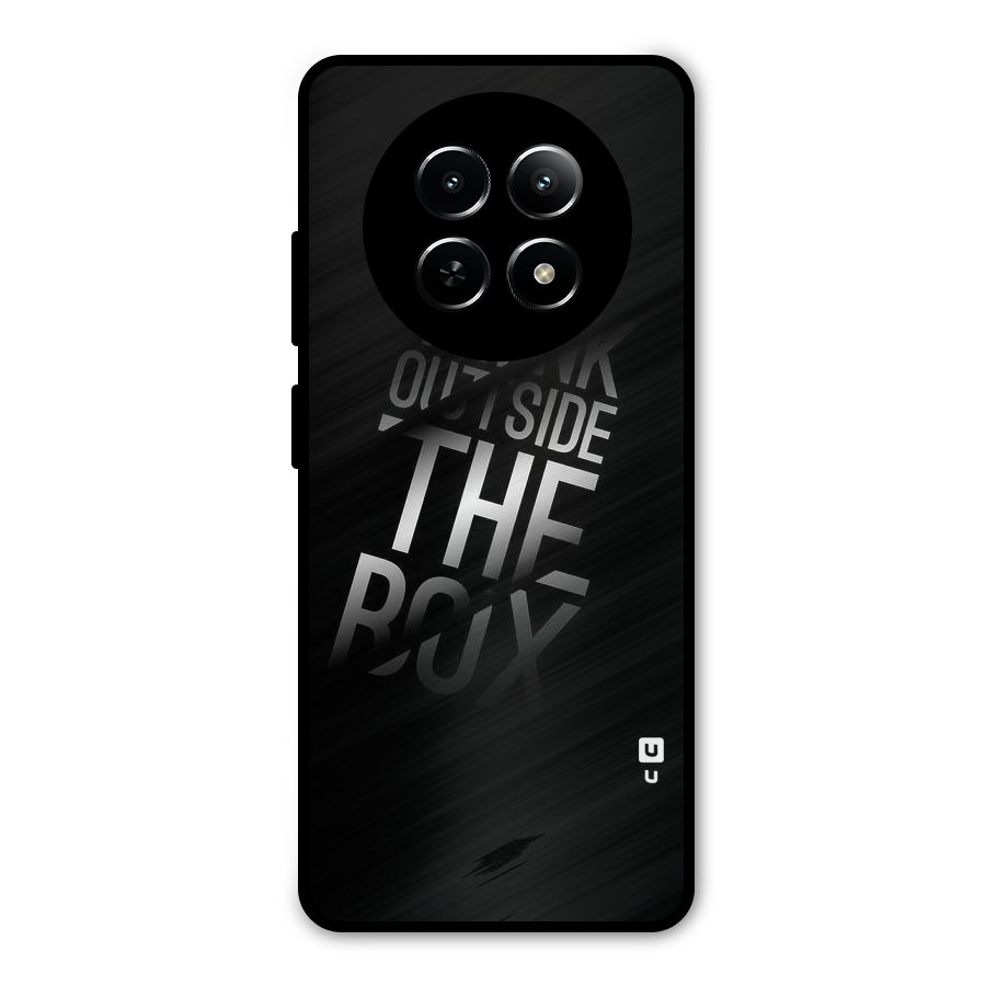 Think Outside the Box Metal Back Case for Realme 12 5G