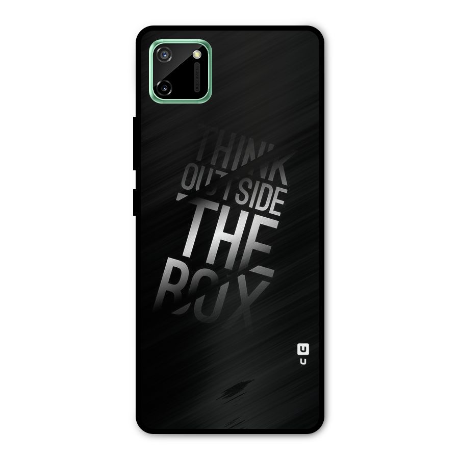 Think Outside the Box Metal Back Case for Realme C11