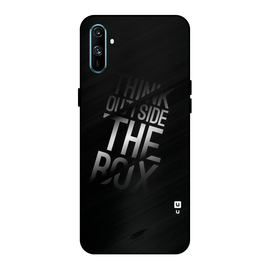 Think Outside the Box Metal Back Case for Realme C3