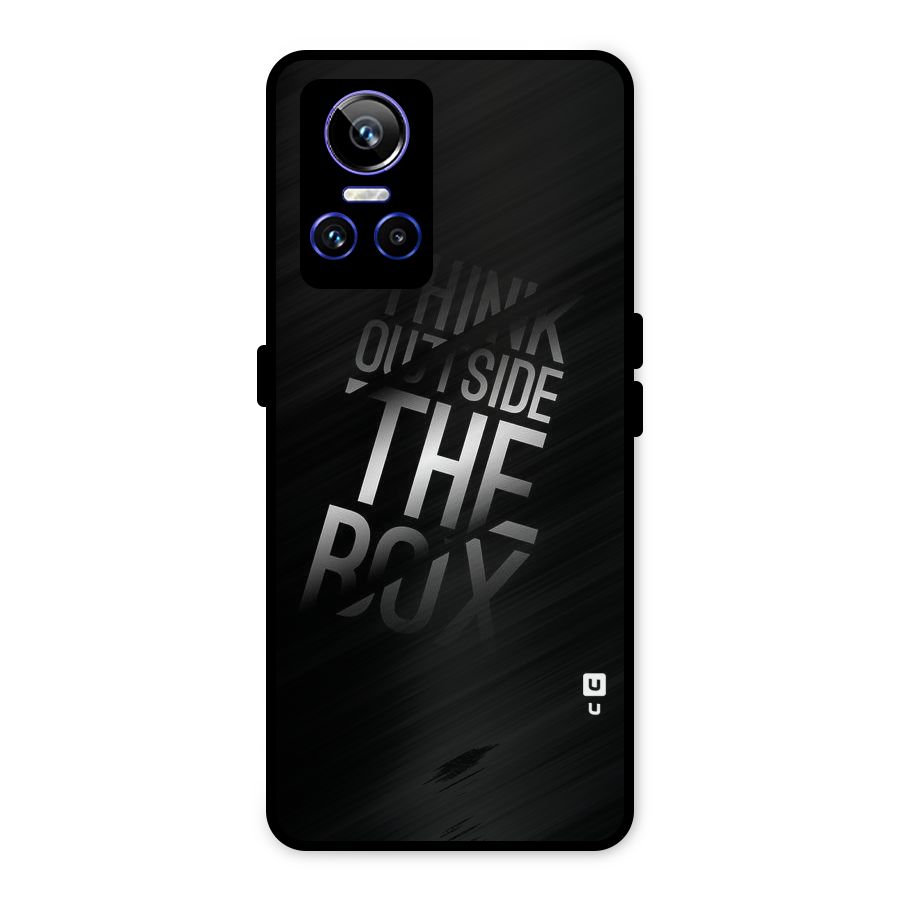 Think Outside the Box Metal Back Case for Realme GT Neo 3