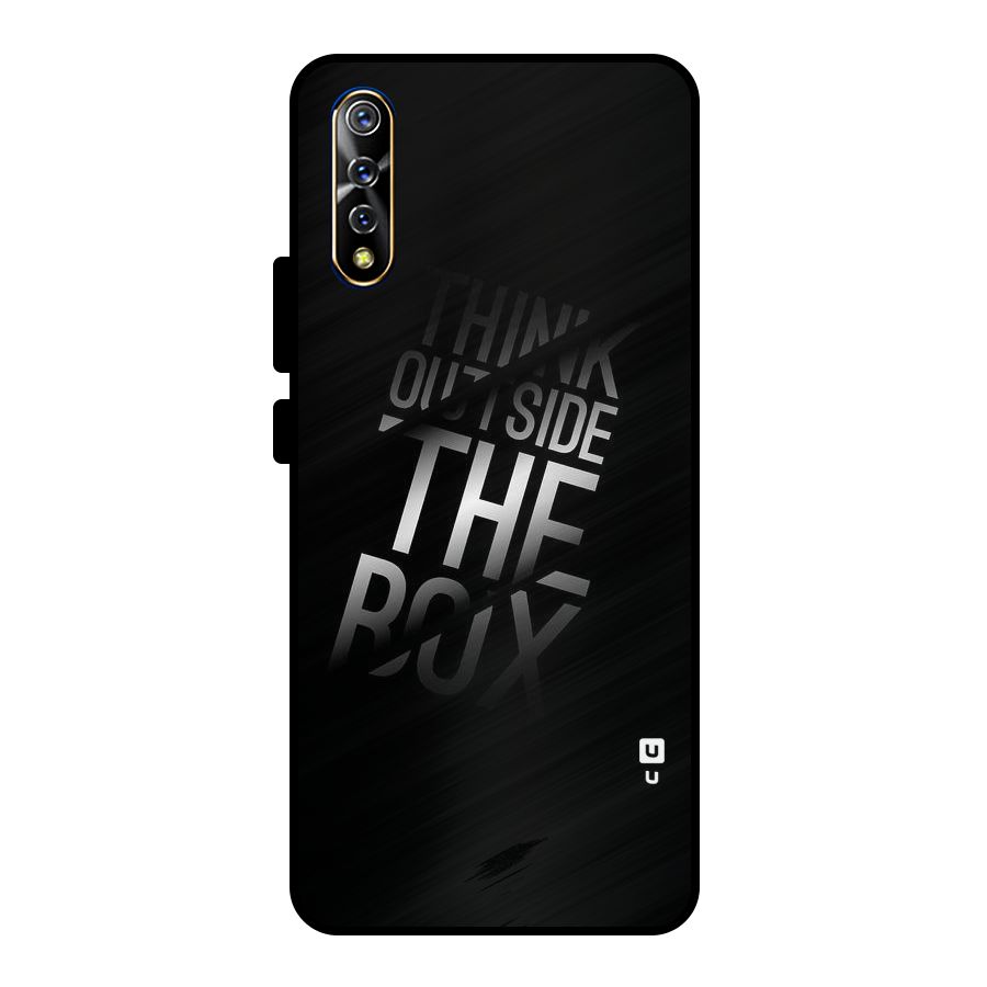 Think Outside the Box Metal Back Case for Vivo S1