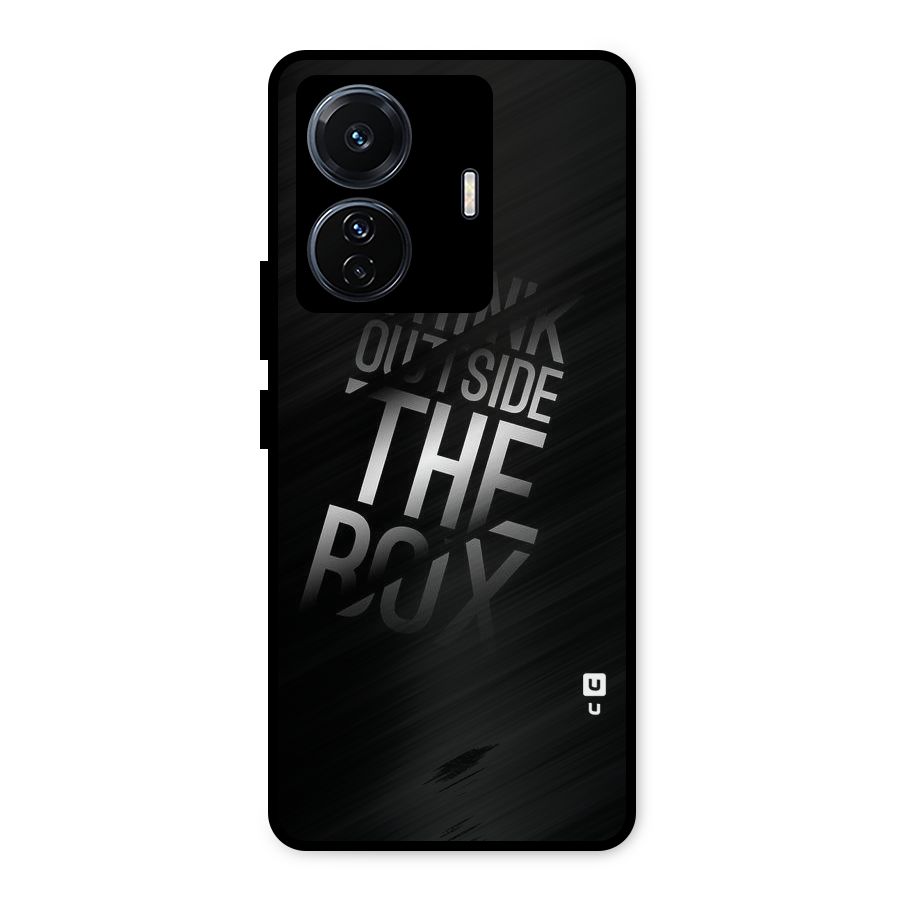 Think Outside the Box Metal Back Case for Vivo T1 Pro