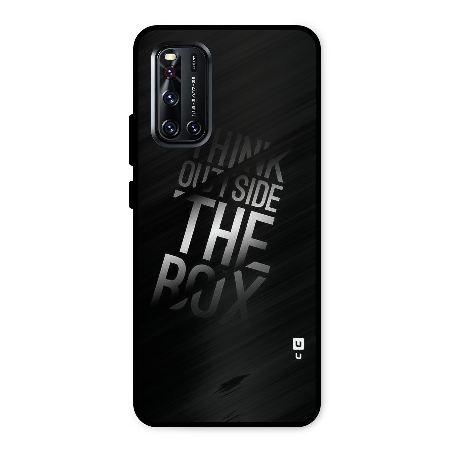 Think Outside the Box Metal Back Case for Vivo V19