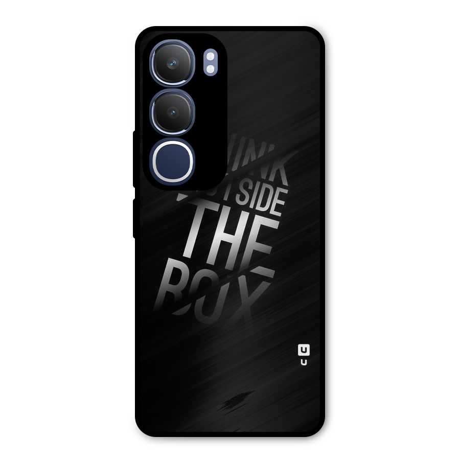 Think Outside the Box Metal Back Case for Vivo Y29