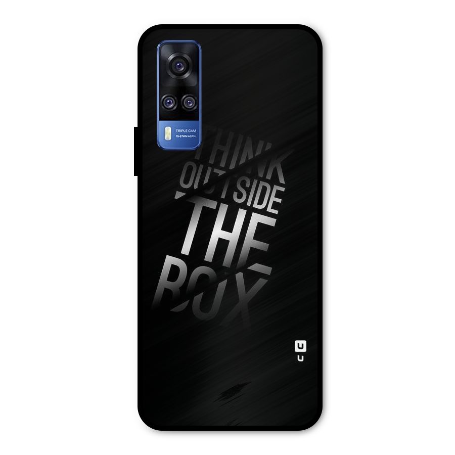 Think Outside the Box Metal Back Case for Vivo Y31