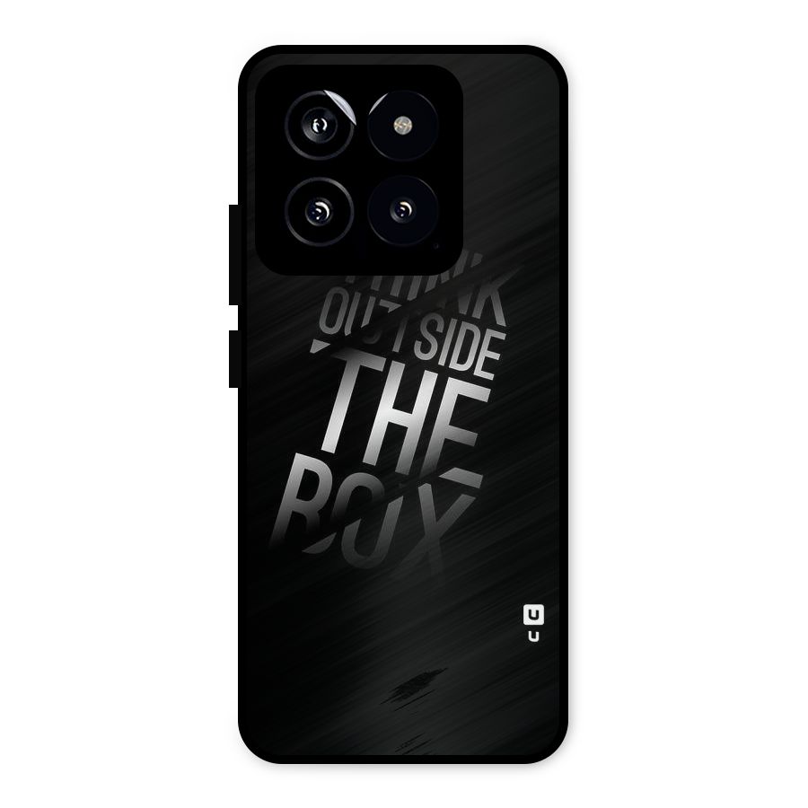 Think Outside the Box Metal Back Case for Xiaomi 14