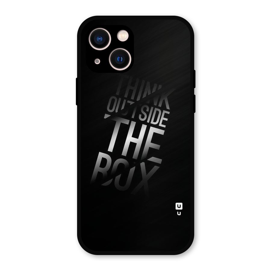Think Outside the Box Metal Back Case for iPhone 13