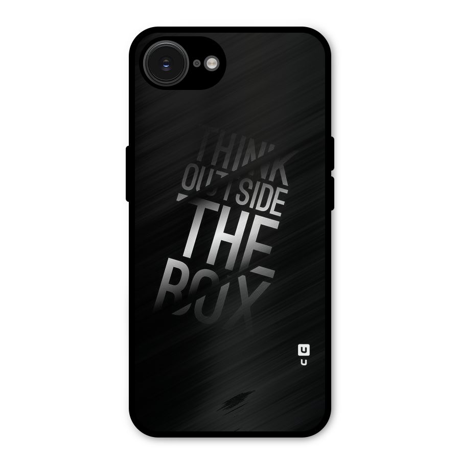 Think Outside the Box Metal Back Case for iPhone 16e