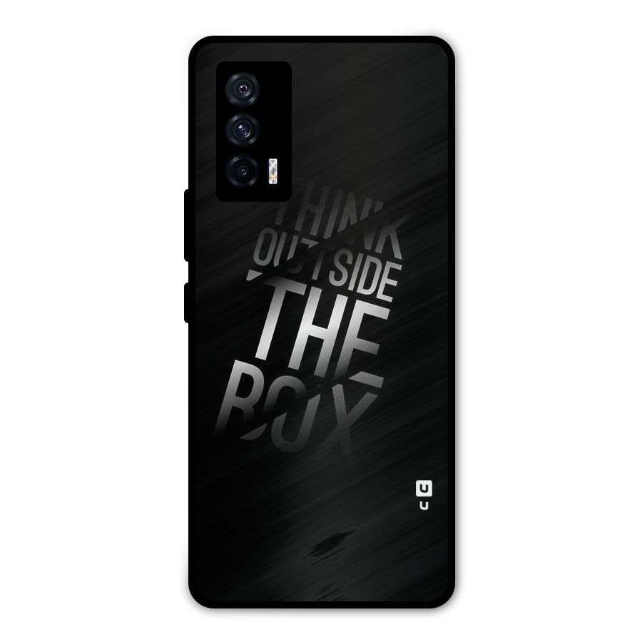 Think Outside the Box Metal Back Case for iQOO 7 5G