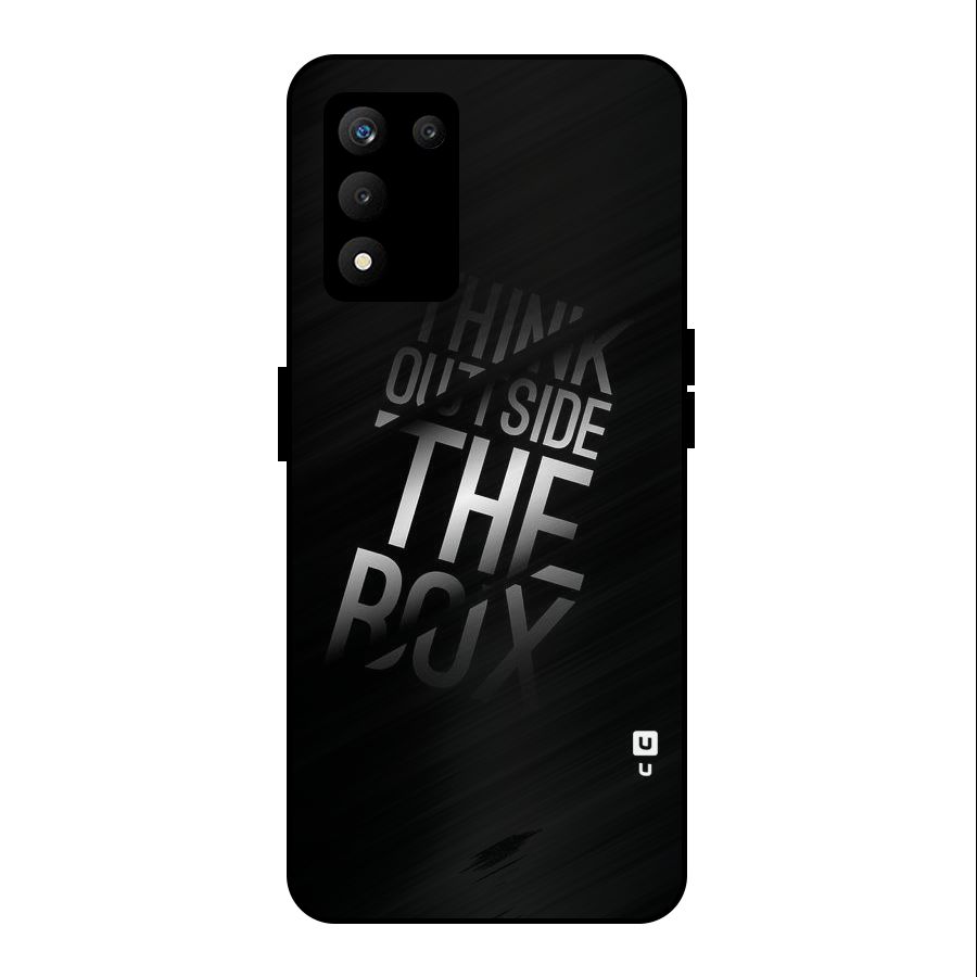 Think Outside the Box Metal Back Case for realme 9 5G SE