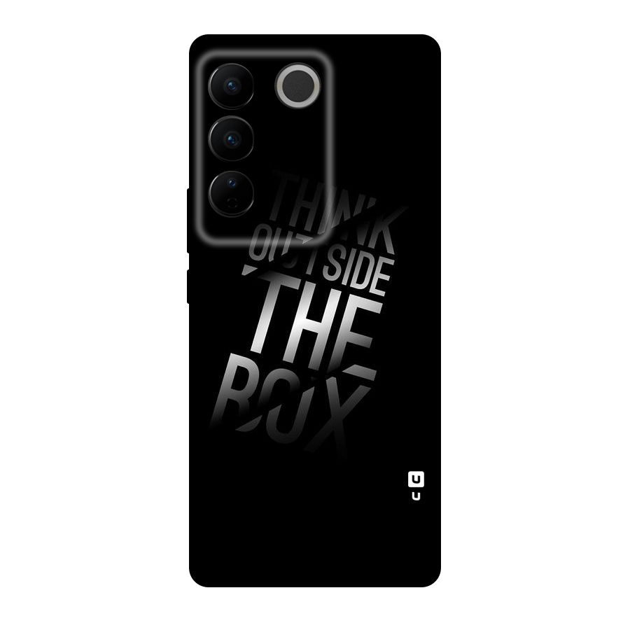Think Outside the Box Original Polycarbonate Back Case for Vivo V27