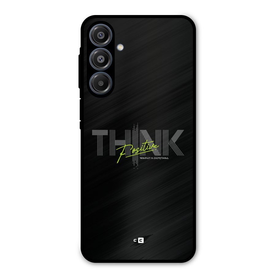 Think Positive Only Metal Back Case for Galaxy A16 5G
