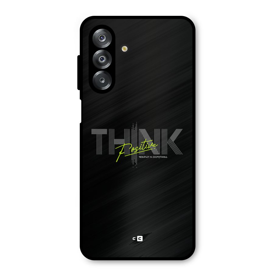 Think Positive Only Metal Back Case for Galaxy A26