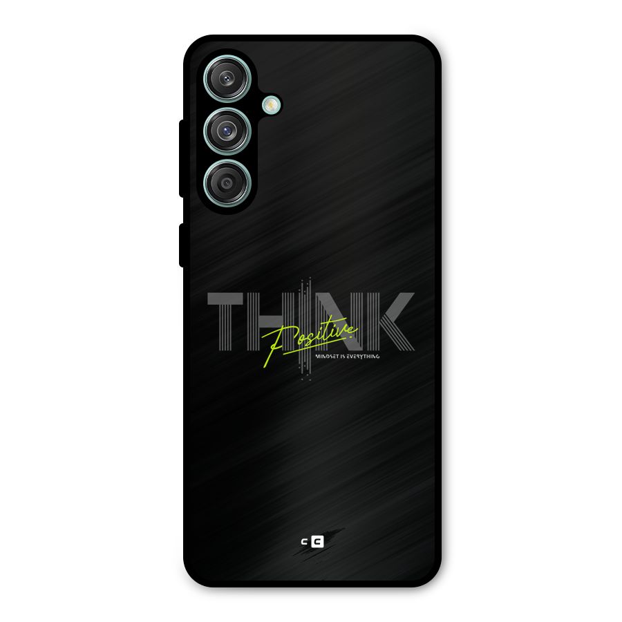 Think Positive Only Metal Back Case for Galaxy M55 5G