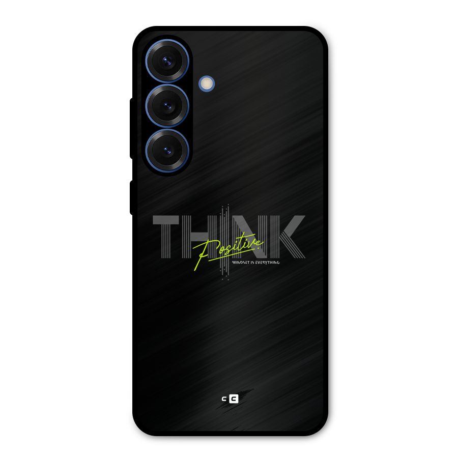 Think Positive Only Metal Back Case for Galaxy S25