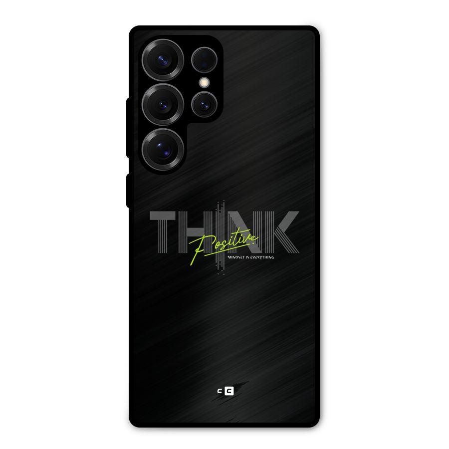 Think Positive Only Metal Back Case for Galaxy S25 Ultra