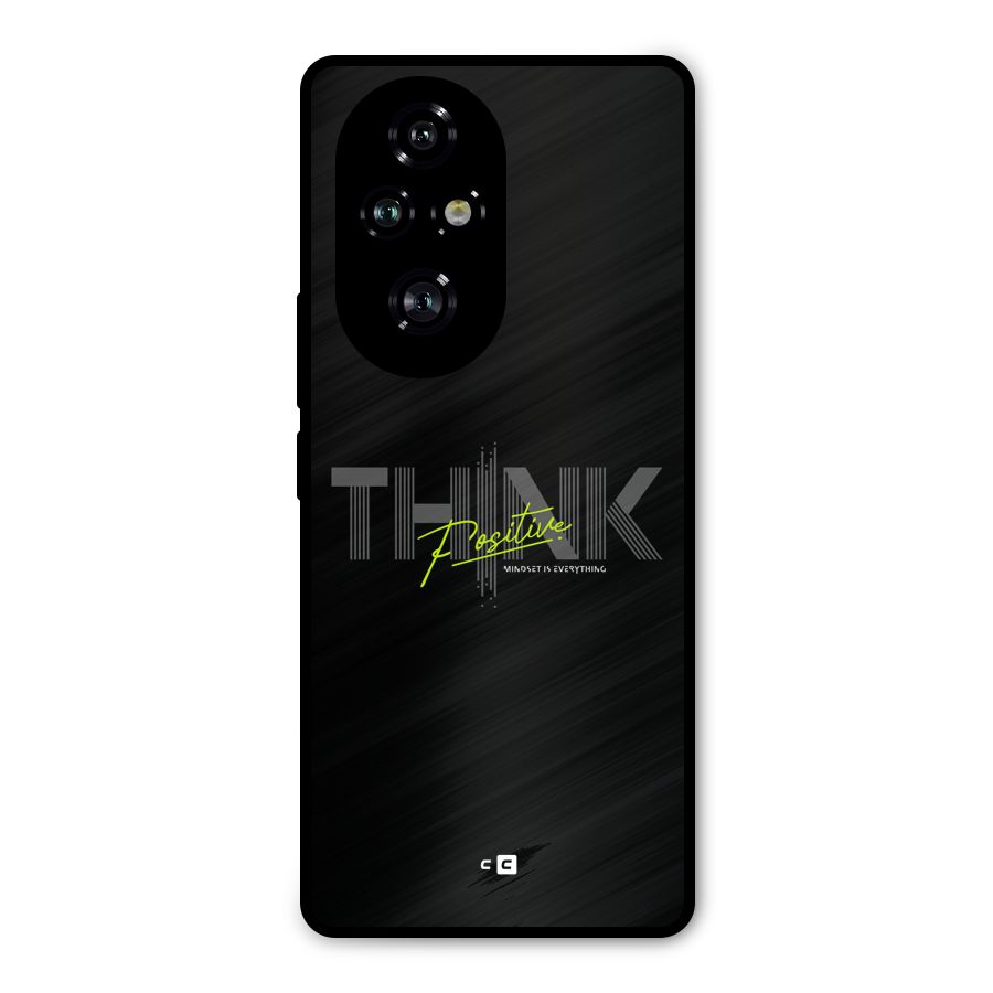 Think Positive Only Metal Back Case for Honor 200 Pro