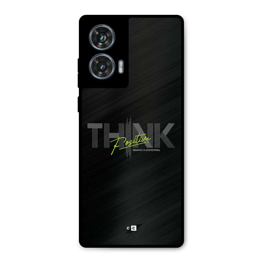 Think Positive Only Metal Back Case for Motorola Edge 50 Fusion