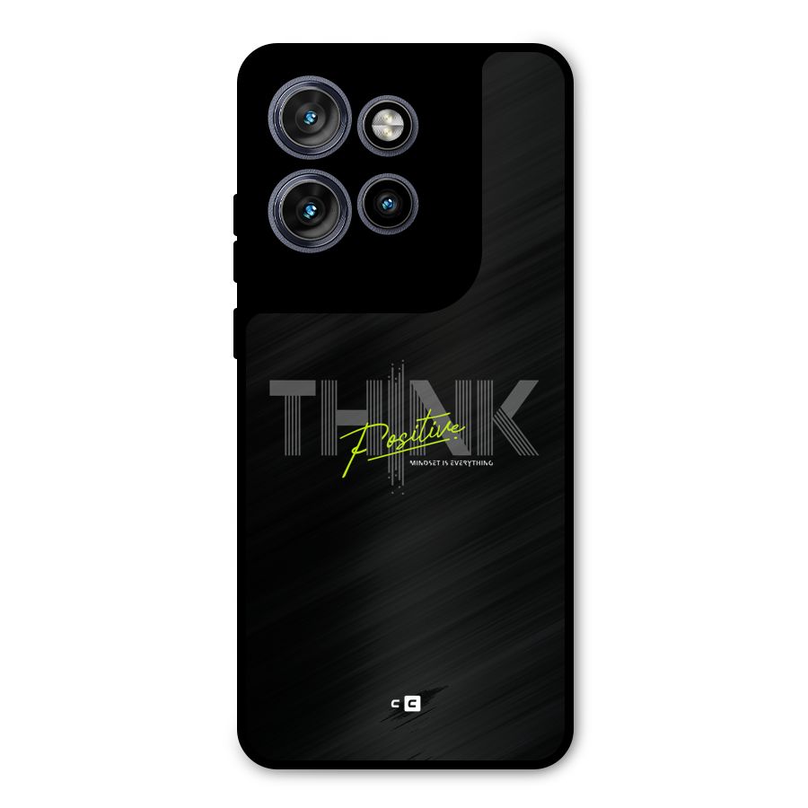 Think Positive Only Metal Back Case for Motorola Edge 50 Neo