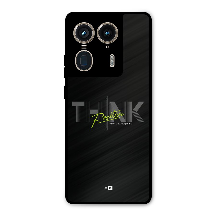 Think Positive Only Metal Back Case for Motorola Edge 50 Ultra