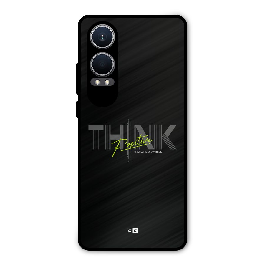 Think Positive Only Metal Back Case for OnePlus Nord CE4 Lite