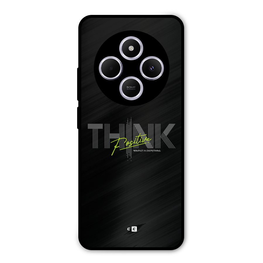 Think Positive Only Metal Back Case for Poco C75 5G