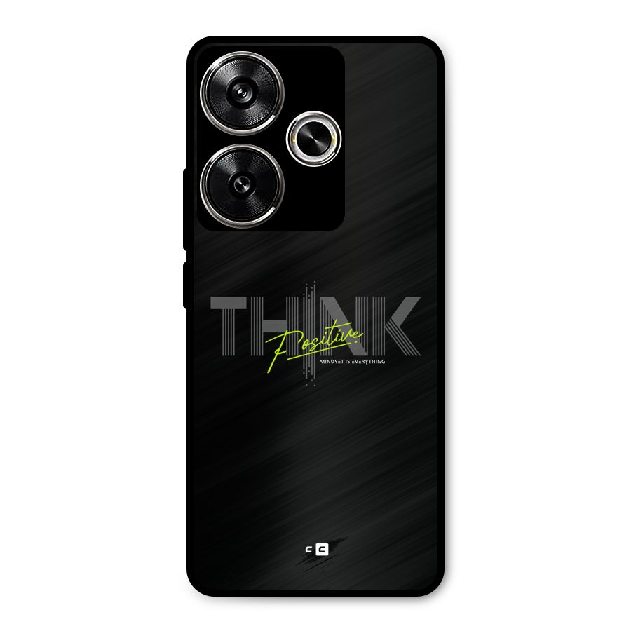 Think Positive Only Metal Back Case for Poco F6