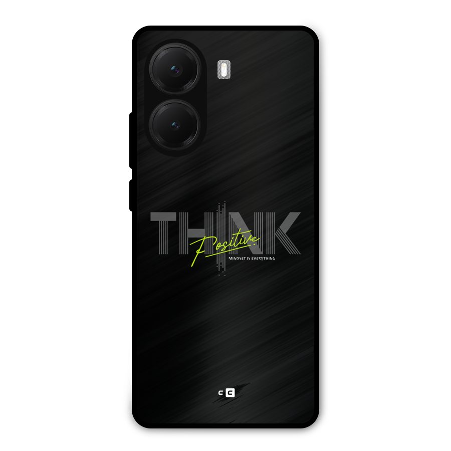 Think Positive Only Metal Back Case for Poco X7 Pro