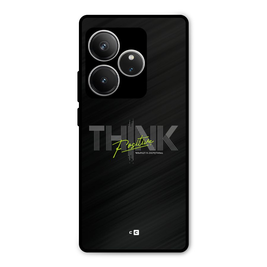 Think Positive Only Metal Back Case for Realme GT 6