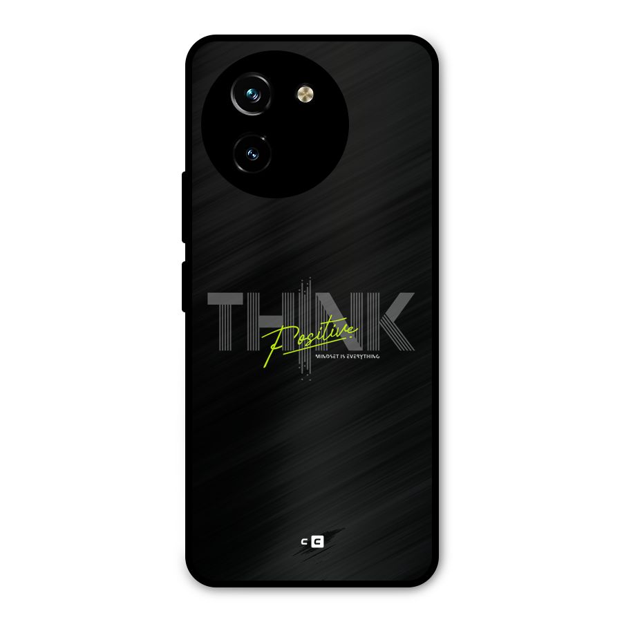 Think Positive Only Metal Back Case for Vivo T3x