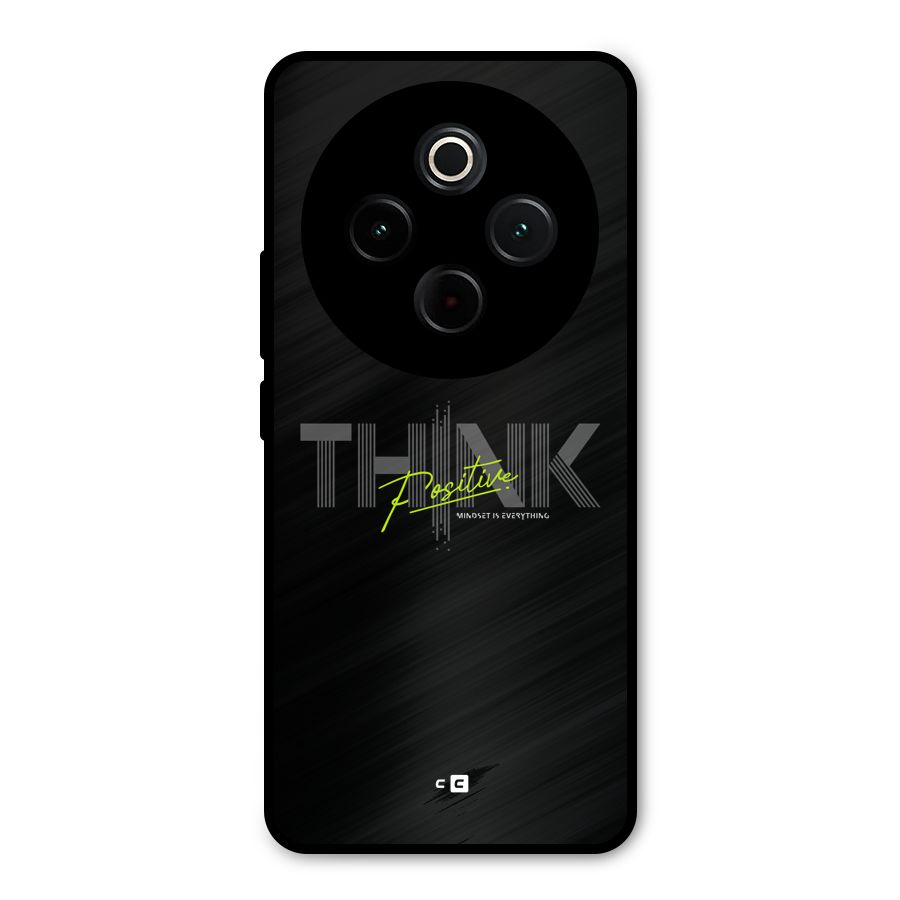 Think Positive Only Metal Back Case for Vivo T4