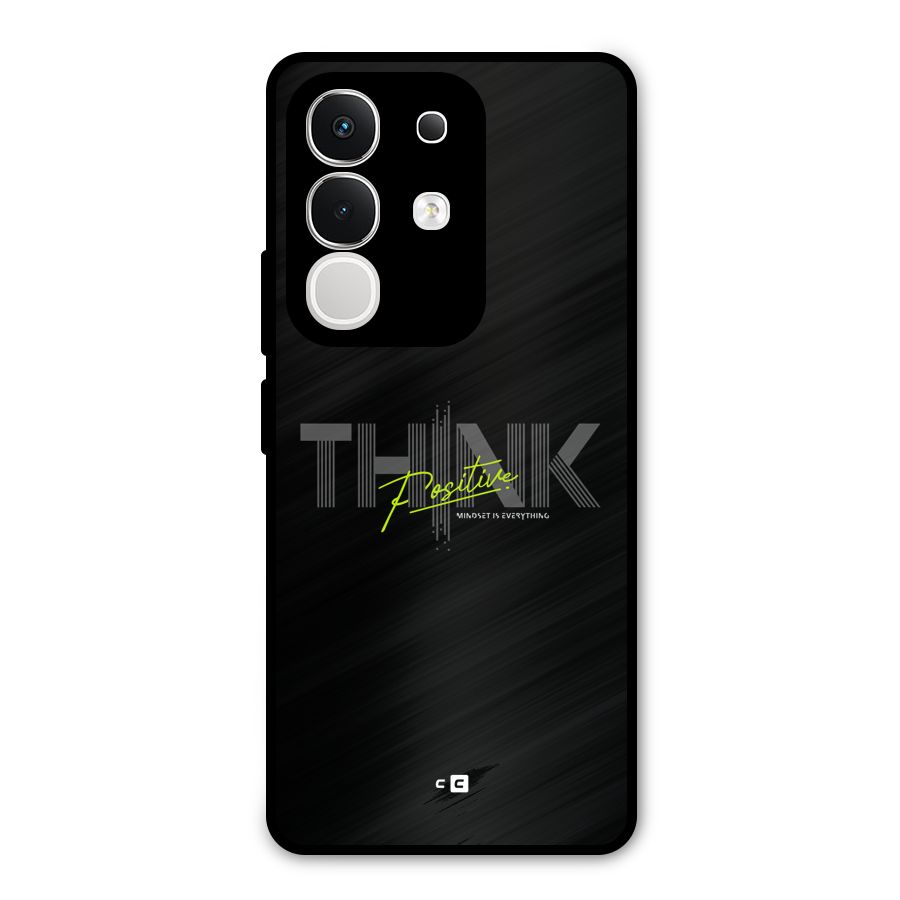 Think Positive Only Metal Back Case for Vivo T4x