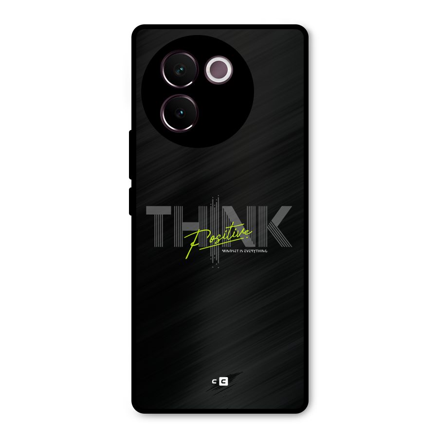 Think Positive Only Metal Back Case for Vivo V30e