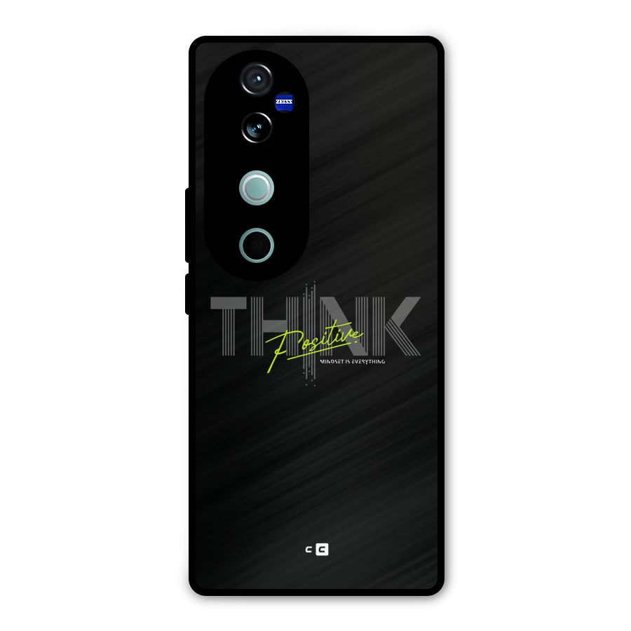 Think Positive Only Metal Back Case for Vivo V40