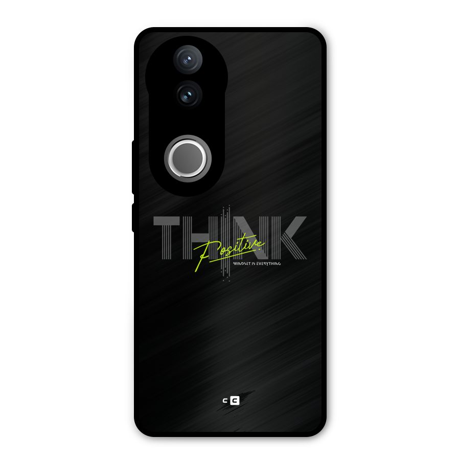 Think Positive Only Metal Back Case for Vivo V50e