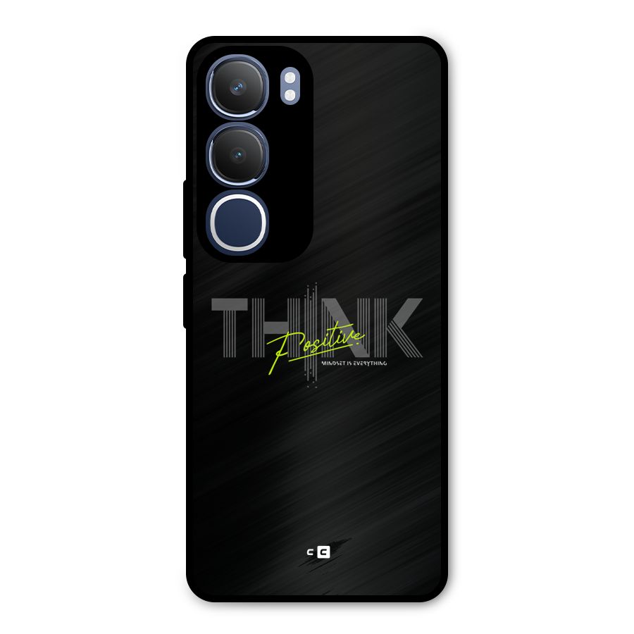 Think Positive Only Metal Back Case for Vivo Y29