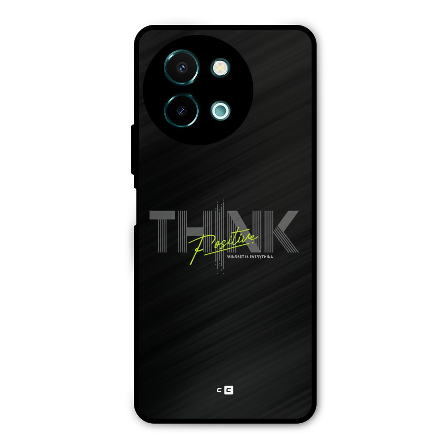 Think Positive Only Metal Back Case for Vivo Y58